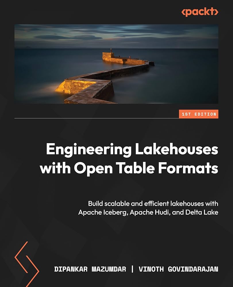 Engineering lakehouse with open table book